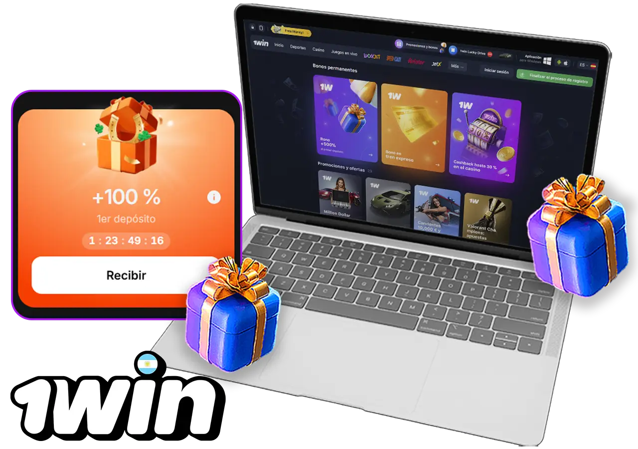 Bono de bienvenida para los jugadores de 1win Argentina